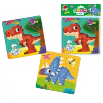 Puzzle piankowe 2w1 Dinozaury Roter Kafer