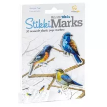 Thinking Gifts StikkiMarks Winter Birds Zakadki Ptaszki 30 szt.