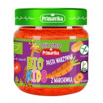 Primaeco Pasta warzywna z marchewką bezglutenowa 160 g Bio