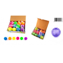Piłka gumowa świecąca 6 cm mix kolorów MIDEX 01070N Toys