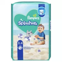 Pampers Jednorazowe pieluchy do pywania 3-4 Splashers (6-11 kg) 12 szt.
