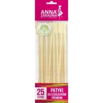 Anna Zaradna Patyki do szaszykw Premium 25 cm Picnic&party 25 szt.