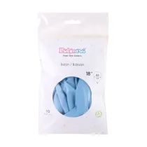 GoParty Balony lateksowe Pastel niebieskie 45cm 10 szt