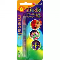 Titanum Kredki do twarzy metalic 6 kolor�w