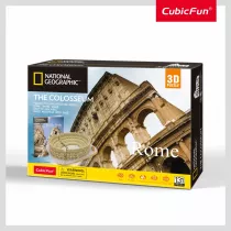 Puzzle 3D 131 el. National Geographic Colosseum Cubic Fun