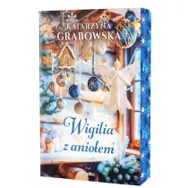 Wigilia z anioem (barwione brzegi)