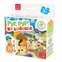Puzzle 25 el. Pyr, pyr! Na budowie Aksjomat