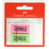 Faber-Castell Gumka neonowa maa 2 szt.