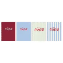 Interdruk Koozeszyt A6/80K kratka Soft Touch Cola (10szt)
