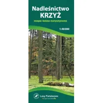 Nadle�nictwo Krzy� mapa le�no-turystyczna 1:40 000