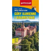 Mapa tur. - Gry Kamienne i Wabrzyskie