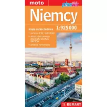 Mapa samochodowa wodoodporna Niemcy 1:925 000