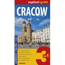 Krak�w przewodnik + atlas + mapa wersja angielska
