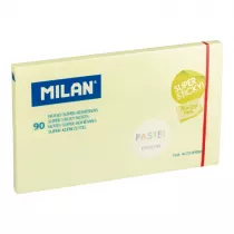 Milan Karteczki samoprzylepne Super Sticky Pastel te 127 x 76 mm 90 kartek 90 szt.