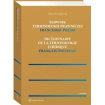 S�ownik terminologii prawniczej. Francusko-polski