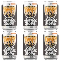 Madam Hong Zestaw Bubble tea brown sugar 6 x 315 ml