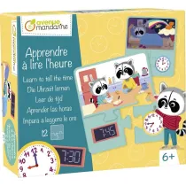 Puzzle 3 Nauka zegara Clairefontaine
