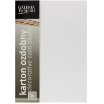 Argo Papier ozdobny (wizyt�wkowy) Galeria Papieru Batik bia�y A4 230g op. 20 arkuszy