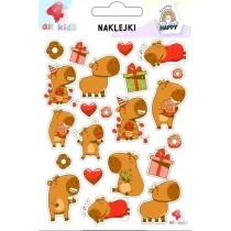All4Kids Naklejki dla dzieci Kapibara Bo�e Narodzenie