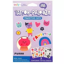 Tatua�e zmywalne mini Tattoo Palooza - Koty Ooly