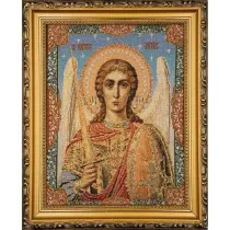Obraz Haftowany Micha� Archanio� Ikona 22x27,5cm