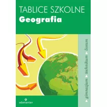 Geografia. Tablice szkolne. Gimnazjum, technikum, liceum