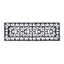 Esschert Design Wycieraczka gumowa w stylu wiktoriaskim 75x25cm