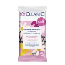 Cleanic Soft Chusteczki do higieny intymnej 20 szt.