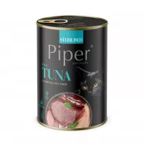 Piper Sterilised Karma mokra z tuczykiem dla kota 400 g