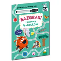 Bazgraki i zabawy 4-latkw
