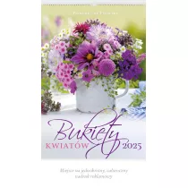 Lucrum Kalendarz 13 planszowy A3 Bukiety kwiatw UCRUM RW14