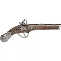 Metalowy pistolet piracki Gonher