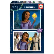 Puzzle 2 x 20 el. yczenie Educa