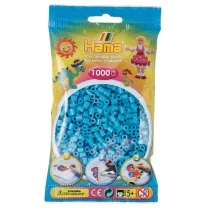 Midi koraliki 1000szt, niebieskie Dante