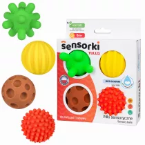 Piki sensoryczne 4szt Bez dziurki Tullo