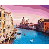 ArtiFly Malowanie po numerach - Zach�d w Wenecji 40x50cm