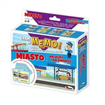 Gram w memo! Rysuj, angielskie swka zapamituj. Miasto. Na ulicy i na dworcu