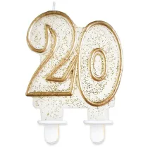 Godan �wieczka Liczba 20, z�oty kontur