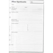 Antra Wkad do organizera A5 Plan spotka