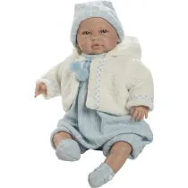 Lalka hiszpa�ska bobas ch�opiec Saoro 52cm Berbesa