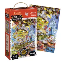 Puzzle obserwacyjne 425 el. Mity greckie Bright Junior Media