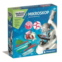 Naukowa zabawa. Dowiadczenia z mikroskopem Clementoni