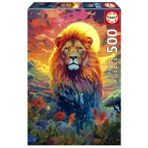 Puzzle 500 el. Majestatyczny lew Educa