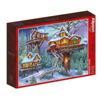 Puzzle 500 Domki na drzewach Alipson