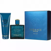 Versace Eros zestaw dla mczyzn woda toaletowa spray + el pod prysznic 2 x 100 ml
