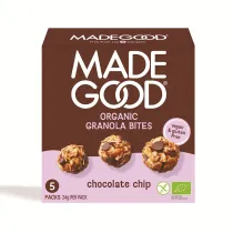 Madegood Granola bites z czekolad� bezglutenowe 5 x 24 g Bio
