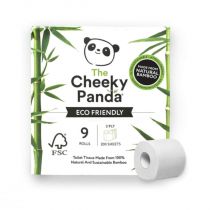The Cheeky Panda Hipoalergiczny papier toaletowy trzywarstwowy z bambusa 9 szt.