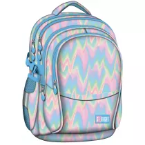 St. Majewski Plecak 4-komorowy BP-01 Bubble gum