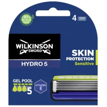 Wilkinson Hydro 5 Skin Protection Sensitive zapasowe ostrza do maszynki do golenia dla mczyzn 4 szt.