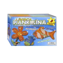 Piankolina l�ni�ca 8  brokatowych kolor�w ART AND PLAY